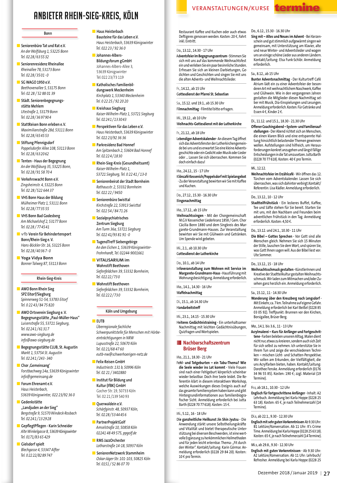 aktivTermine Nr. 114 - Seite 27